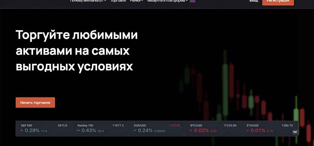 Брокер BMmarkets: отзывы